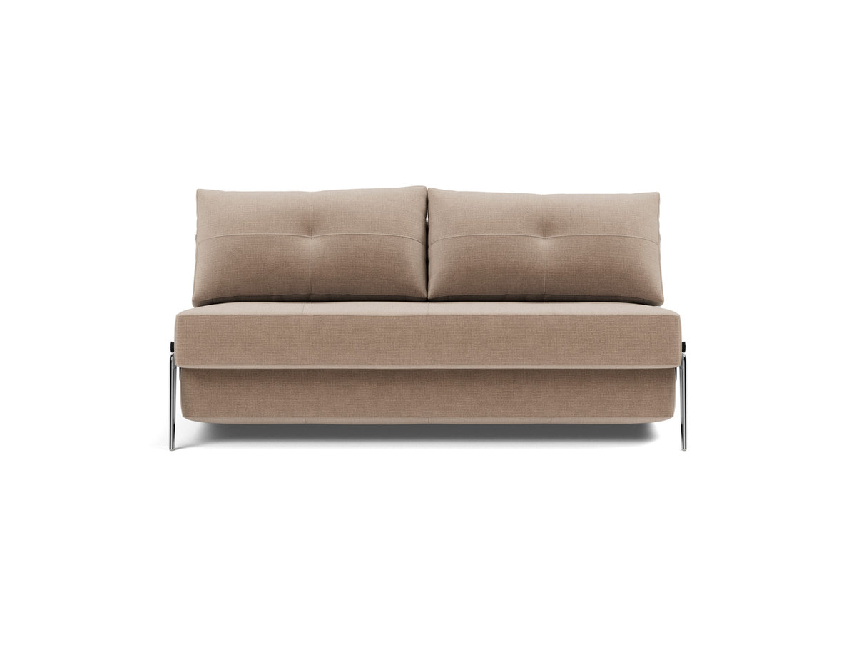 CUBED Sofa Bed Aluminium, front