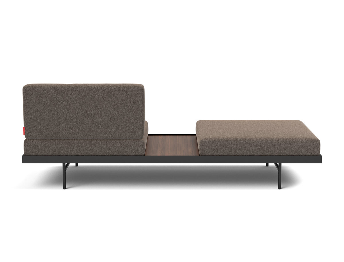 PURI Daybed, Walnut, back view