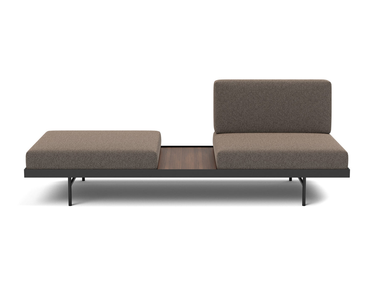 PURI Daybed, Walnut, front
