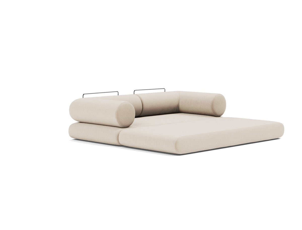 CIRCLUS Daybed with L-Shaped Cushions, double bed