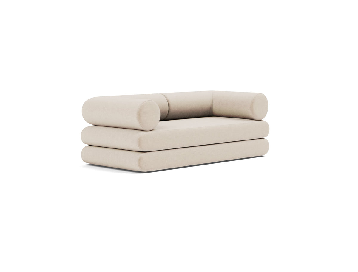 CIRCLUS Daybed with L-Shaped Cushions, 3/4 view