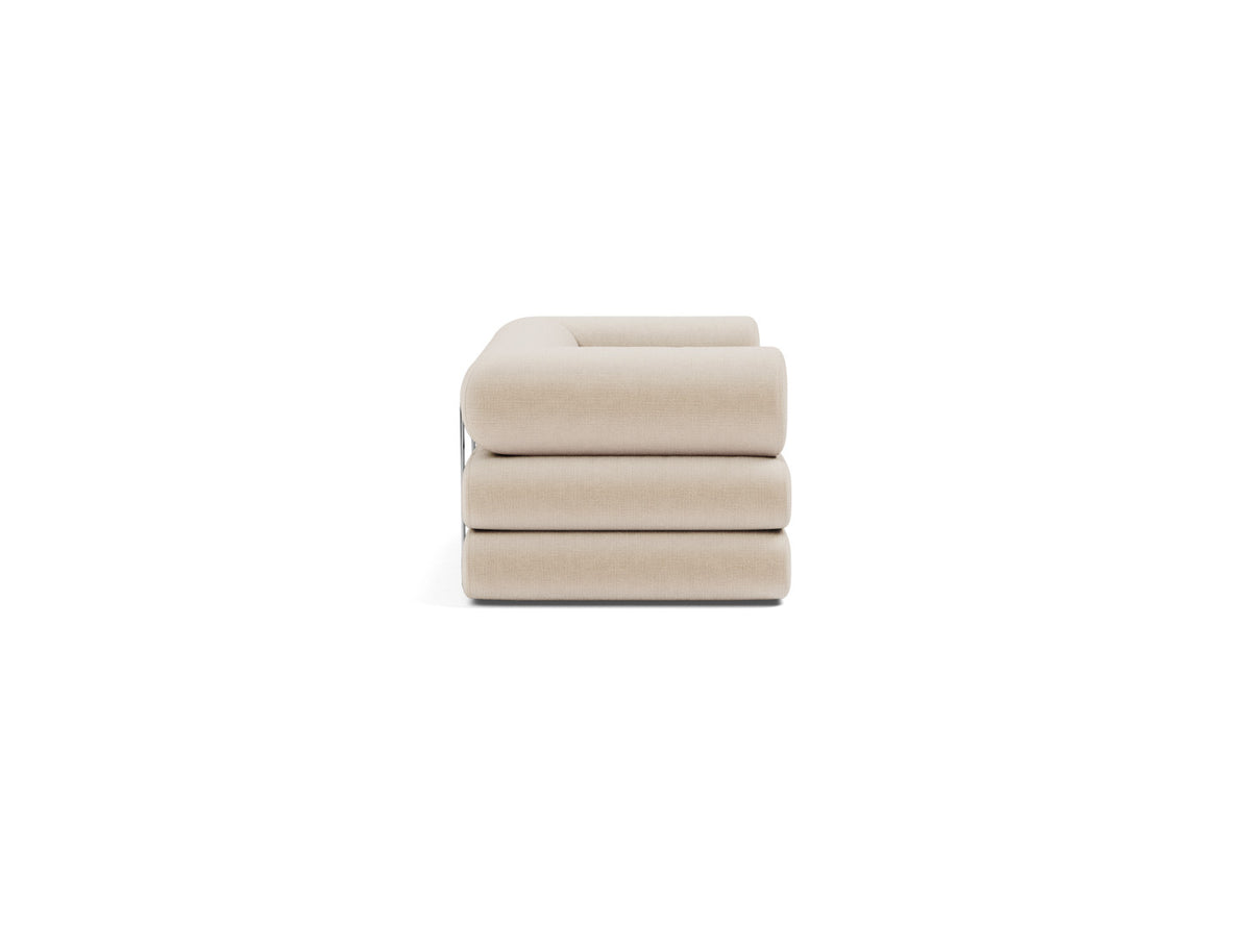 CIRCLUS Daybed with L-Shaped Cushions, side view