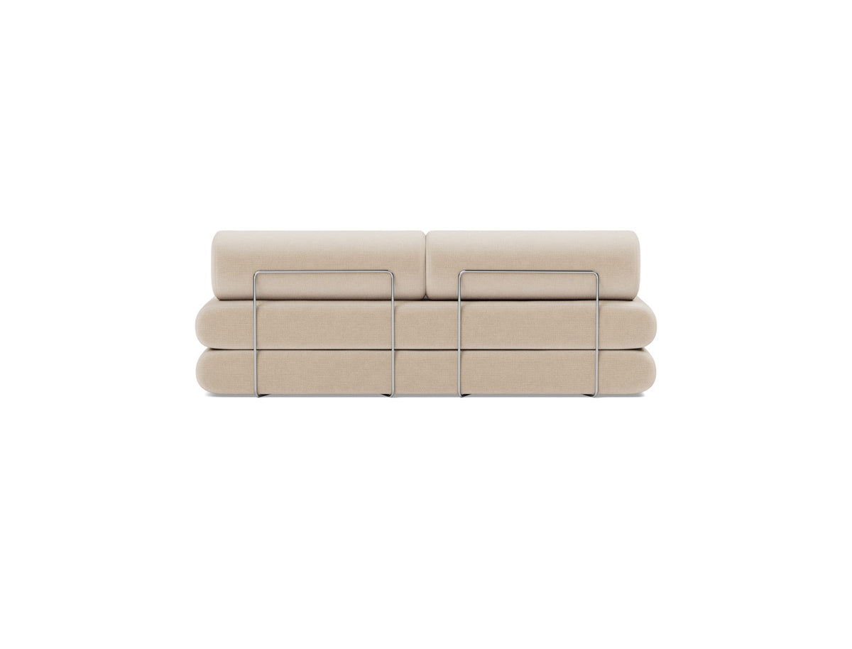 CIRCLUS Daybed with Round Cushions, back view