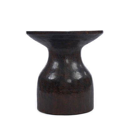 The Hourglass Side Table - Dark Walnut