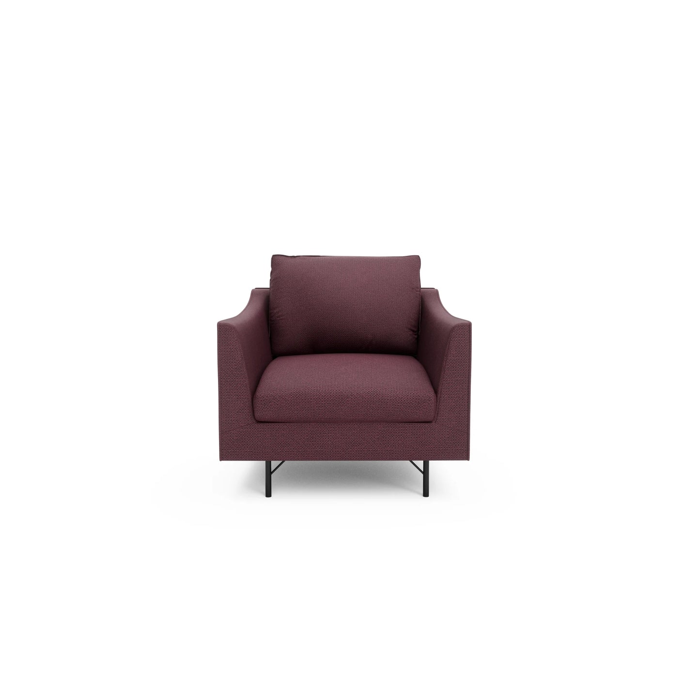 Armchair ALFAMA - Burgundy