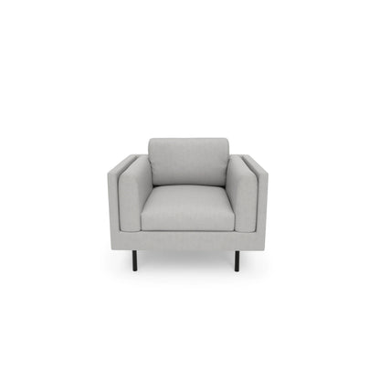 Armchair CHELSEA - Silver
