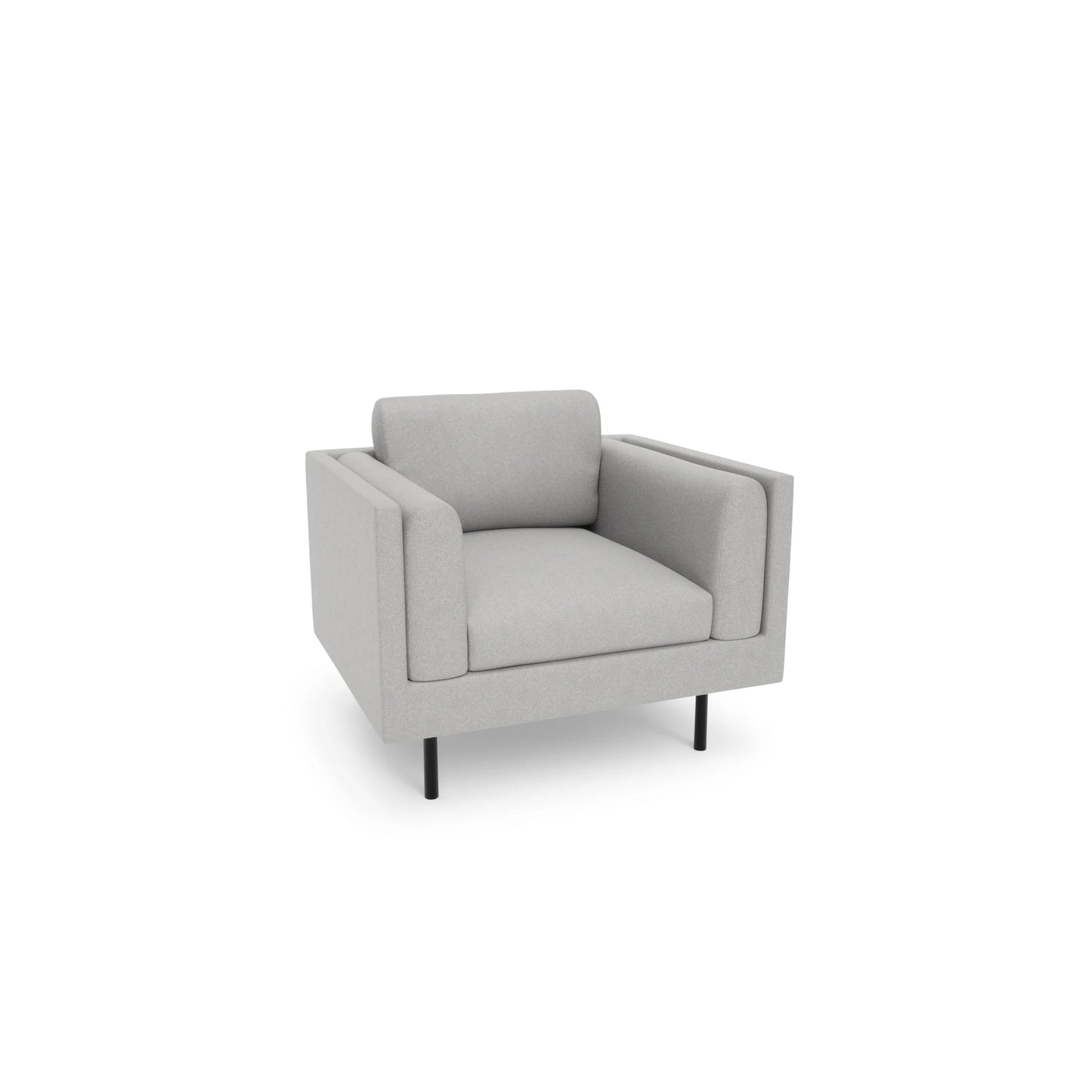 Armchair CHELSEA - Silver