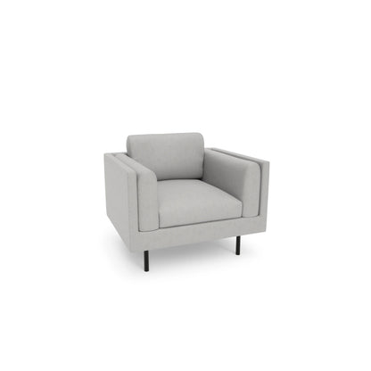 Armchair CHELSEA - Silver