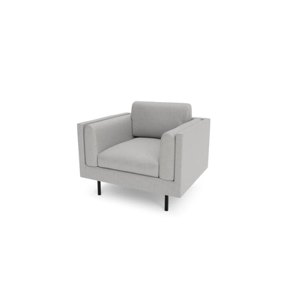 Armchair CHELSEA - Silver