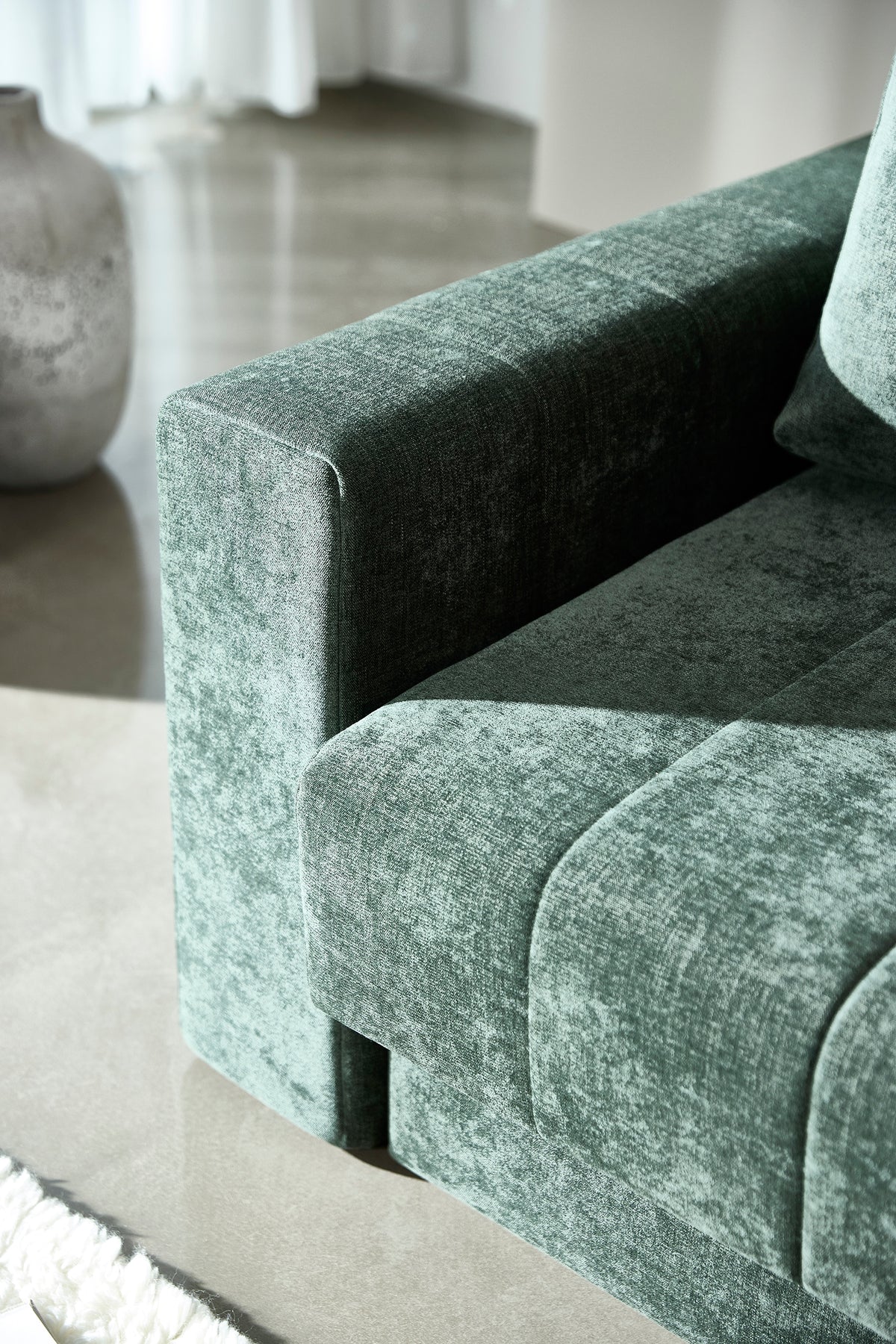 AKELLO Sofa Bed with Chaise and Arm Rests by Innovation Living, interior