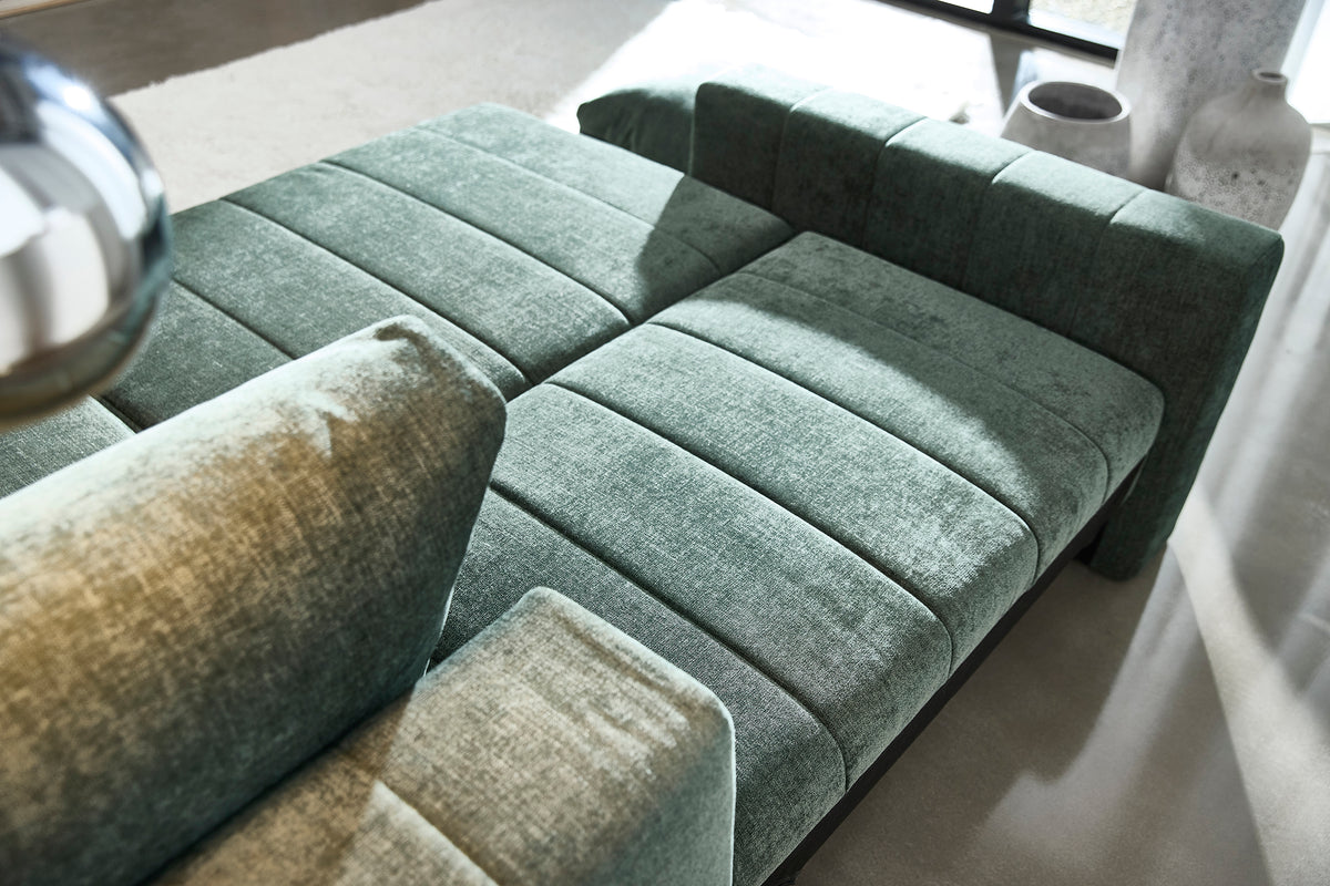 AKELLO Sofa Bed with Chaise and Arm Rests by Innovation Living, interior