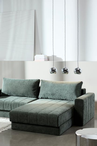 AKELLO Sofa Bed with Chaise and Arm Rests by Innovation Living, interior