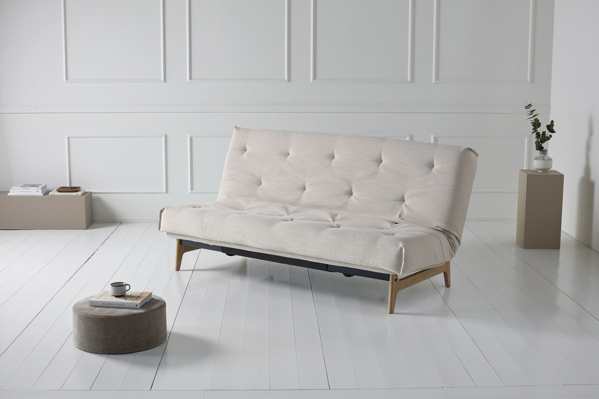 ASLAK Sofa Bed Nordic Mattress by Innovation Living, interior