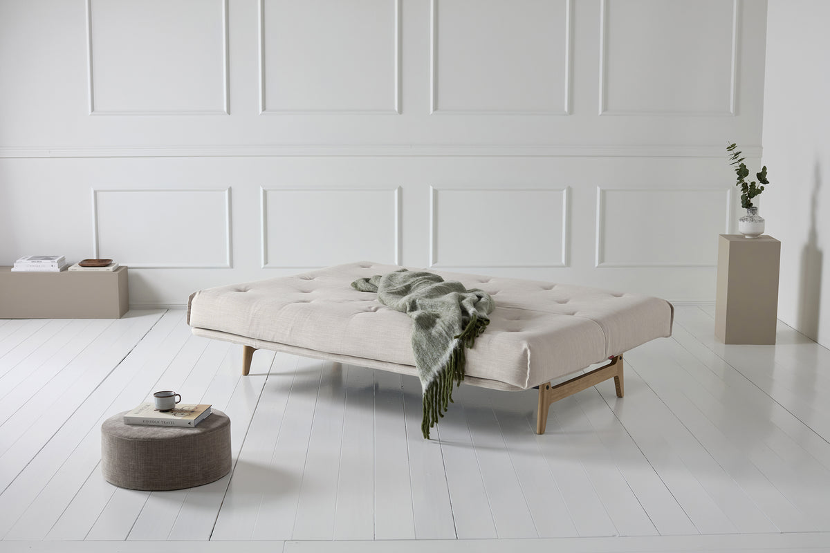 ASLAK Sofa Bed Nordic Mattress by Innovation Living, interior