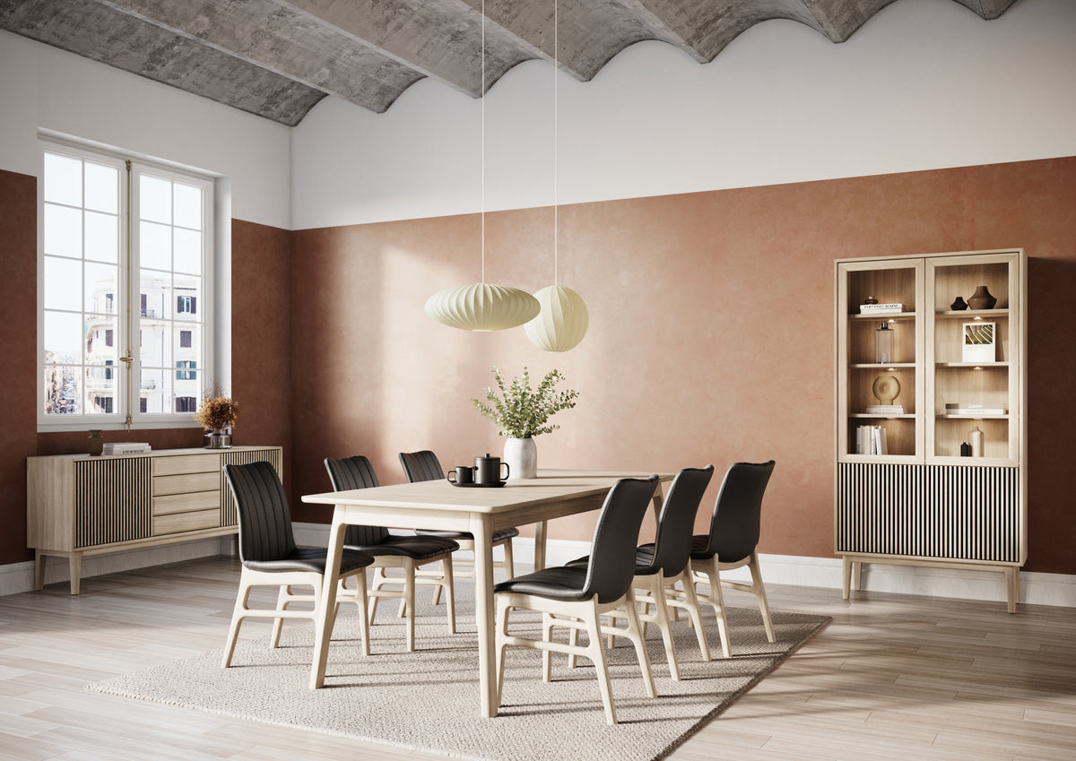 CASØ BROHOLM Display Cabinet with Slat Doors 100CM