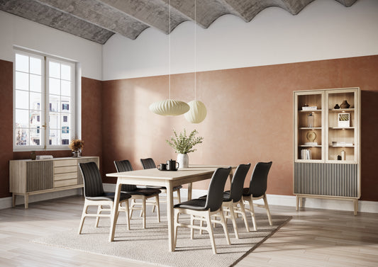 CASØ BROHOLM Display Cabinet with Slat Doors 100CM
