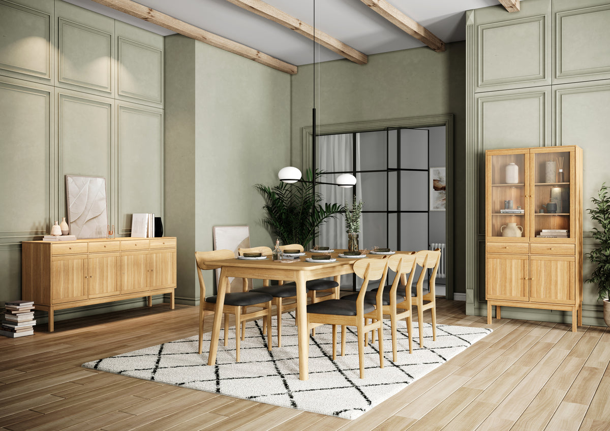 RIMME by CASØ Sideboard with 3 Doors and 3 Drawers 128CM