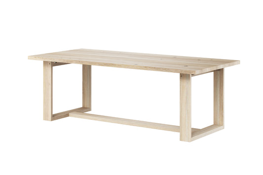 CASØ EMBLA Dining Table with Wooden Base 220CM