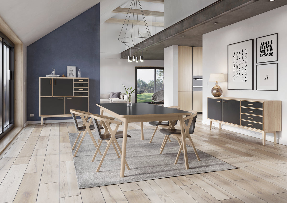 CASØ 700 TV Stand with Legs 183CM
