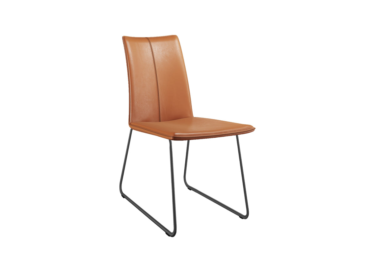 CASØ Sweet Leather  Chair Set of 2