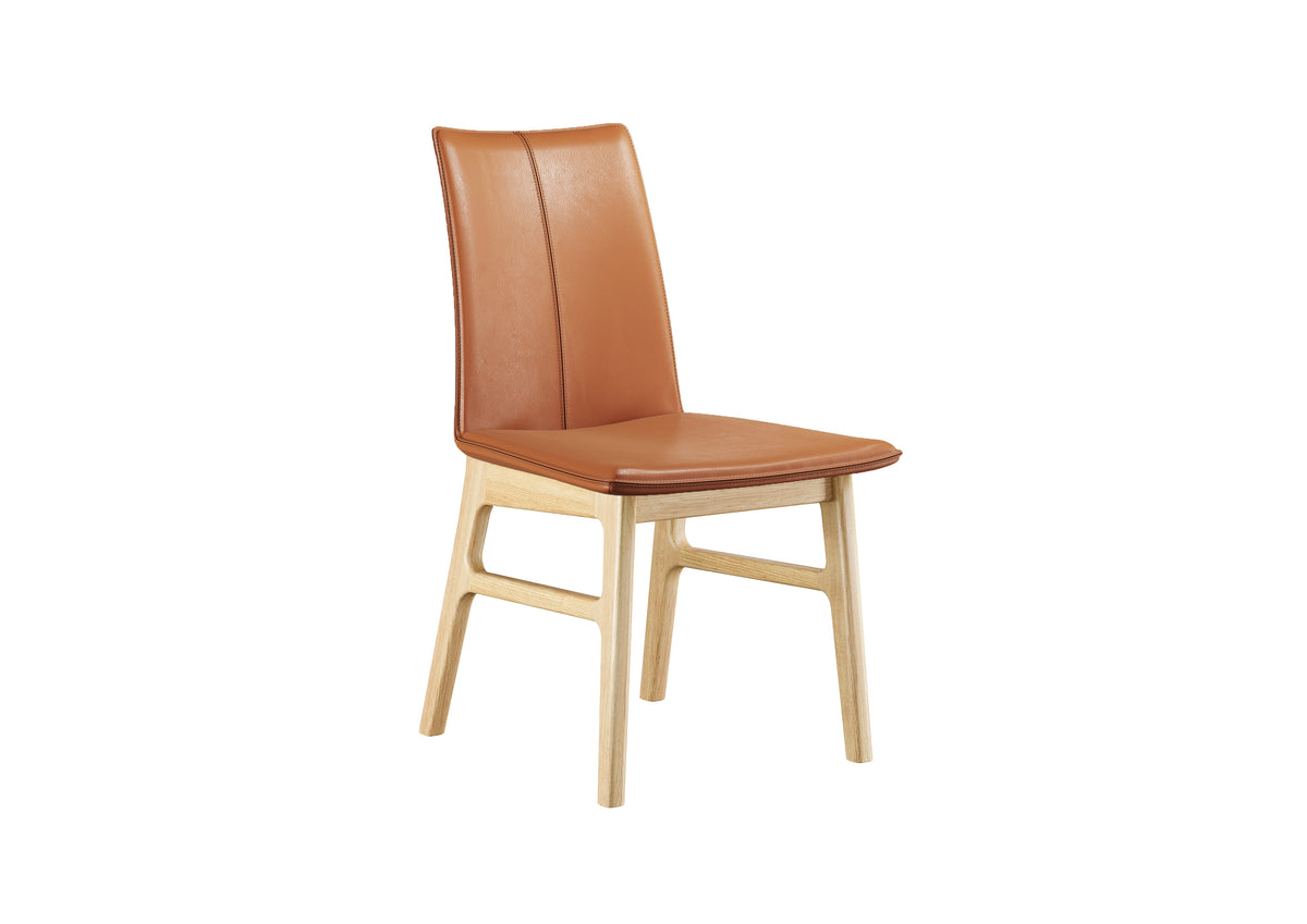 CASØ Sweet Leather  Chair Set of 2