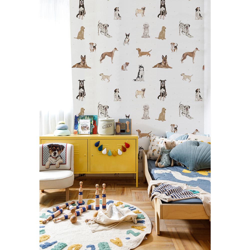Dogs are The Best White Wallpaper