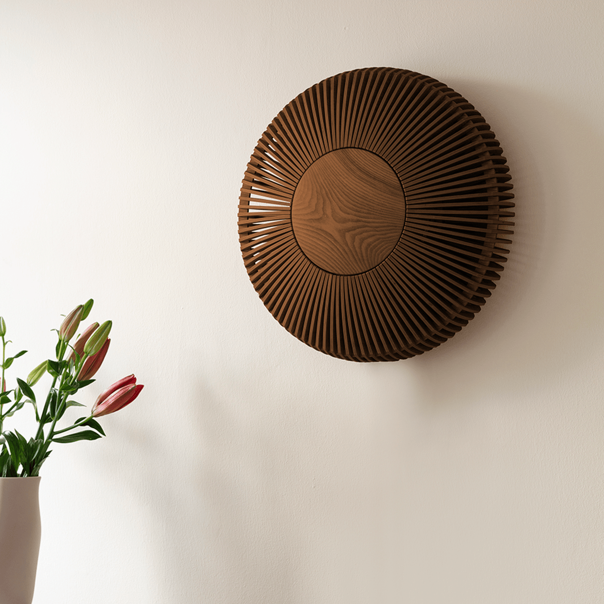 CLAVA UP WOOD Ceiling/Wall Lamp