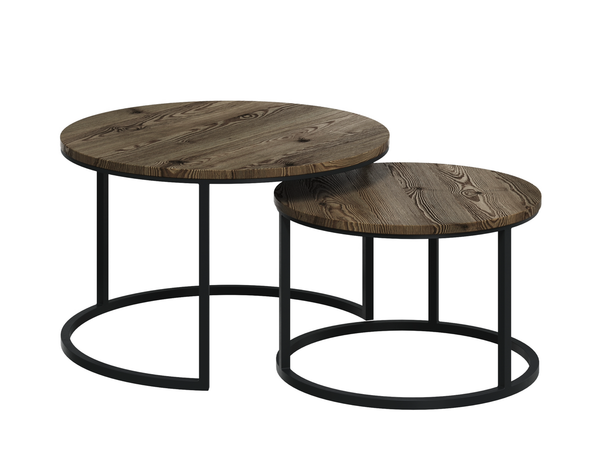 CASØ COFFEEBREAK XL Coffee Tables Set of 2 Ø90/Ø75CM