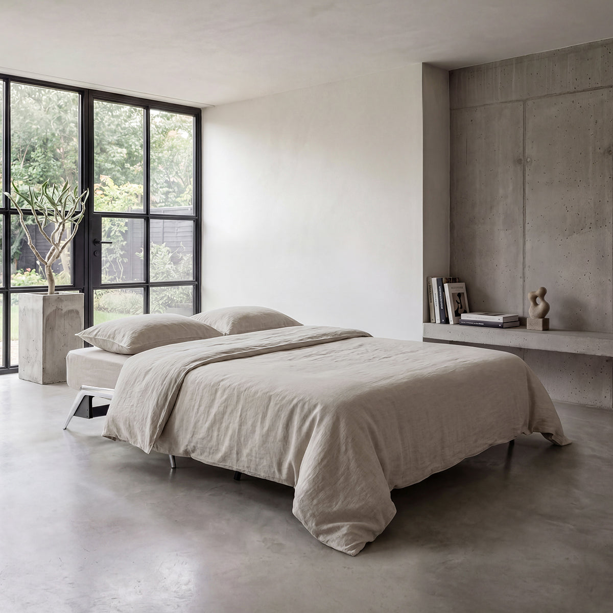 CUBED Sofa Bed Aluminium by Innovation Living, interior