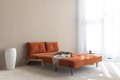 CUBED Sofa Bed Oak 140x200CM