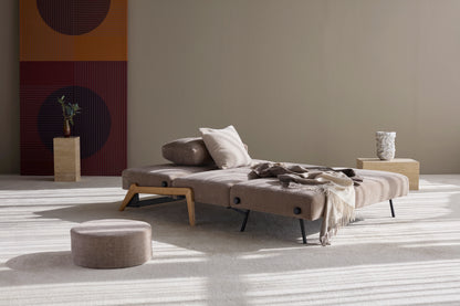 CUBED Sofa Bed Oak by Innovation Living, interior