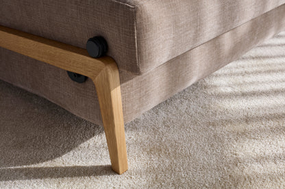 CUBED Sofa Bed Oak by Innovation Living, interior