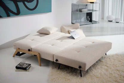 CUBED Sofa Bed Oak 160x200CM