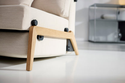 CUBED Sofa Bed Oak 140x200CM