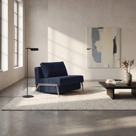 CUBED Chair Bed Aluminium by Innovation Living, interior