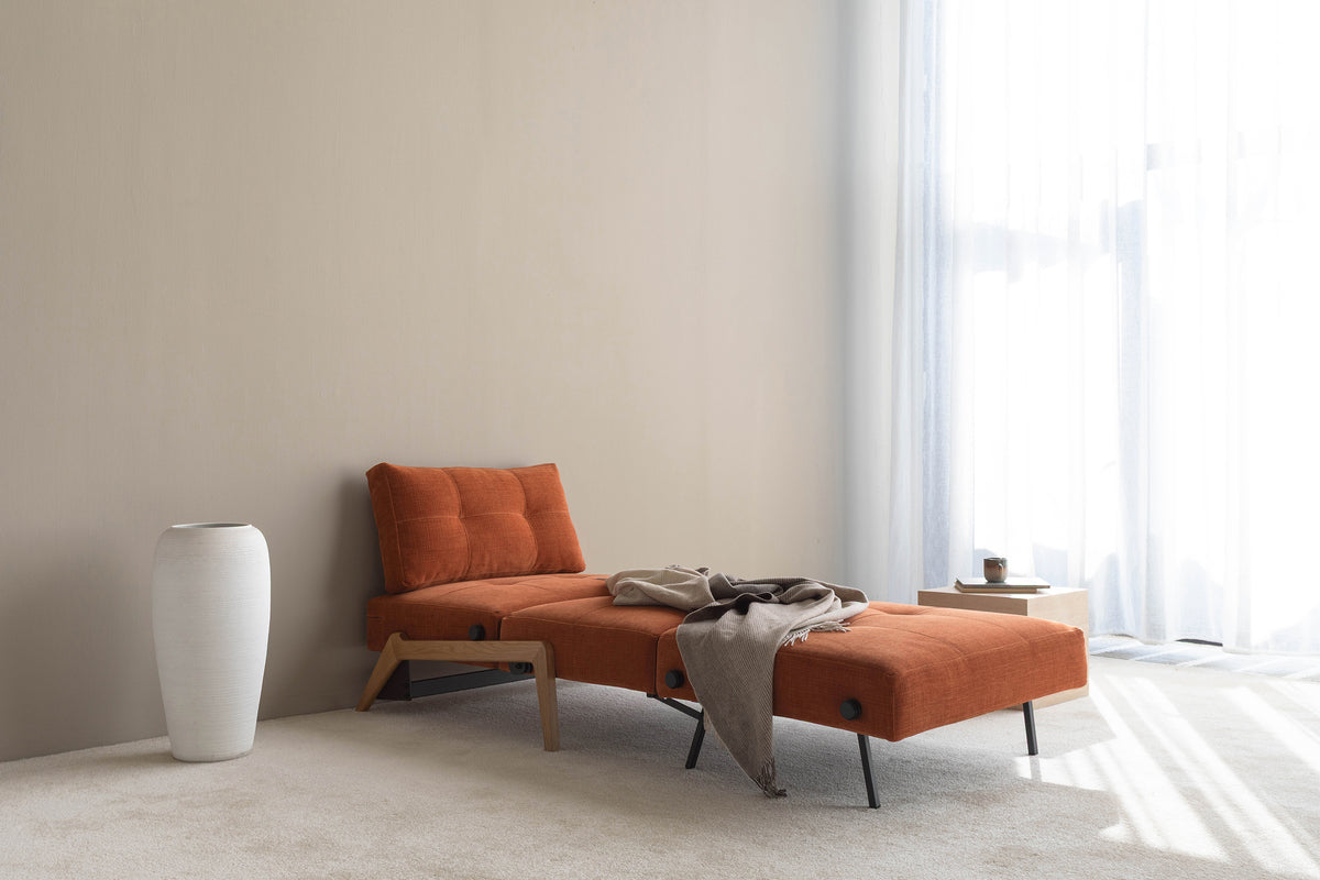 CUBED Chair Bed Oak 90x200CM