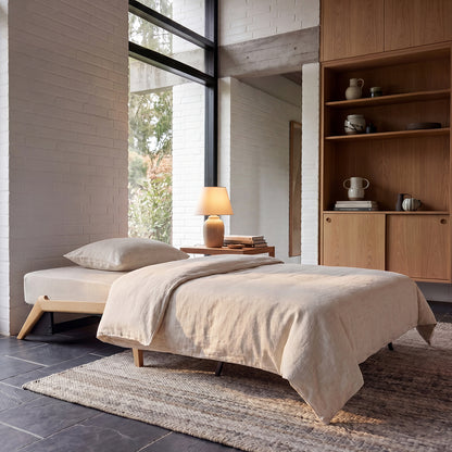 CUBED Chair Bed Oak by Innovation Living, interior