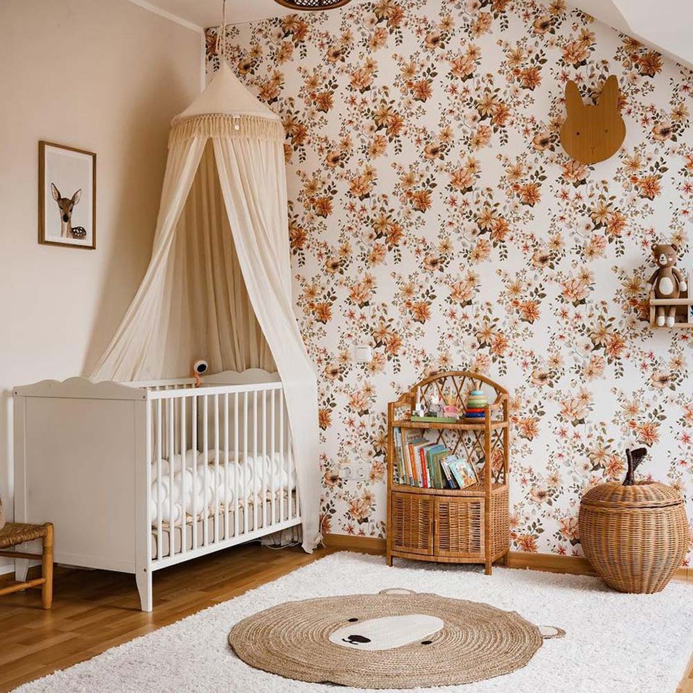 English Garden Wallpaper