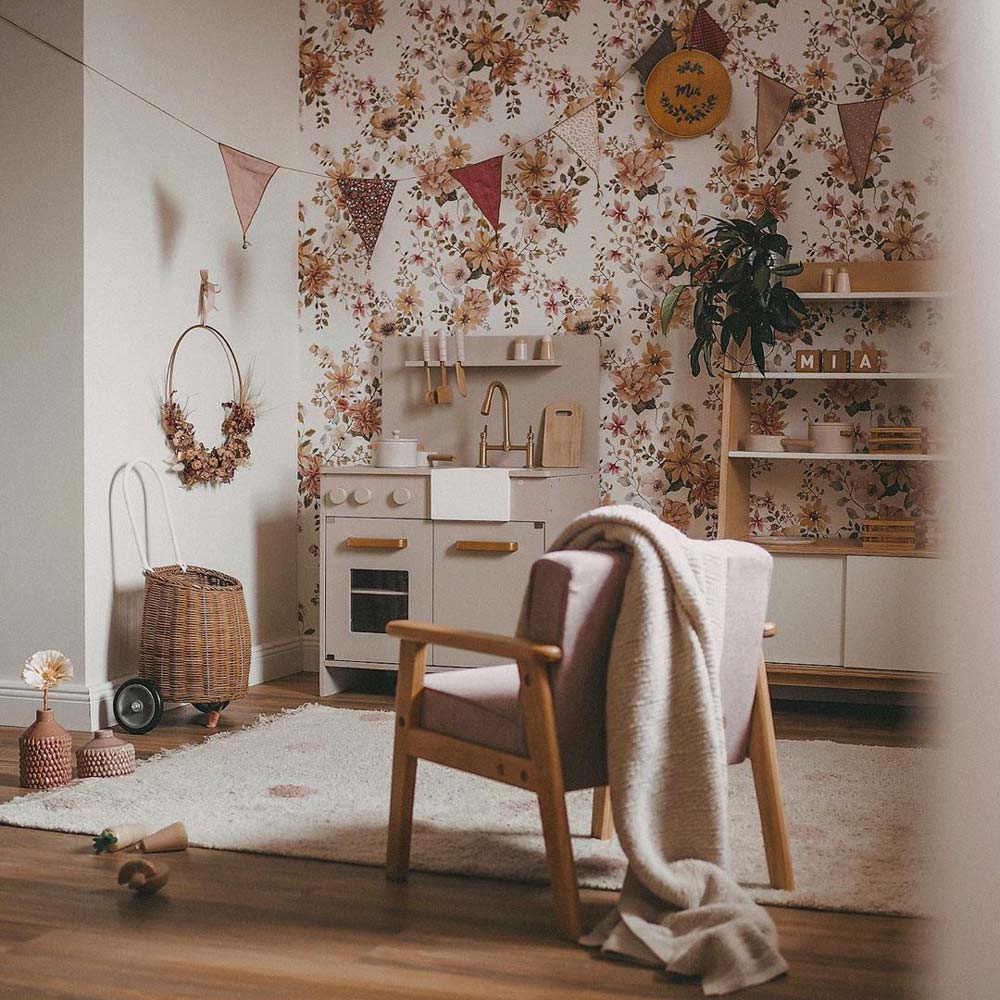 English Garden Wallpaper