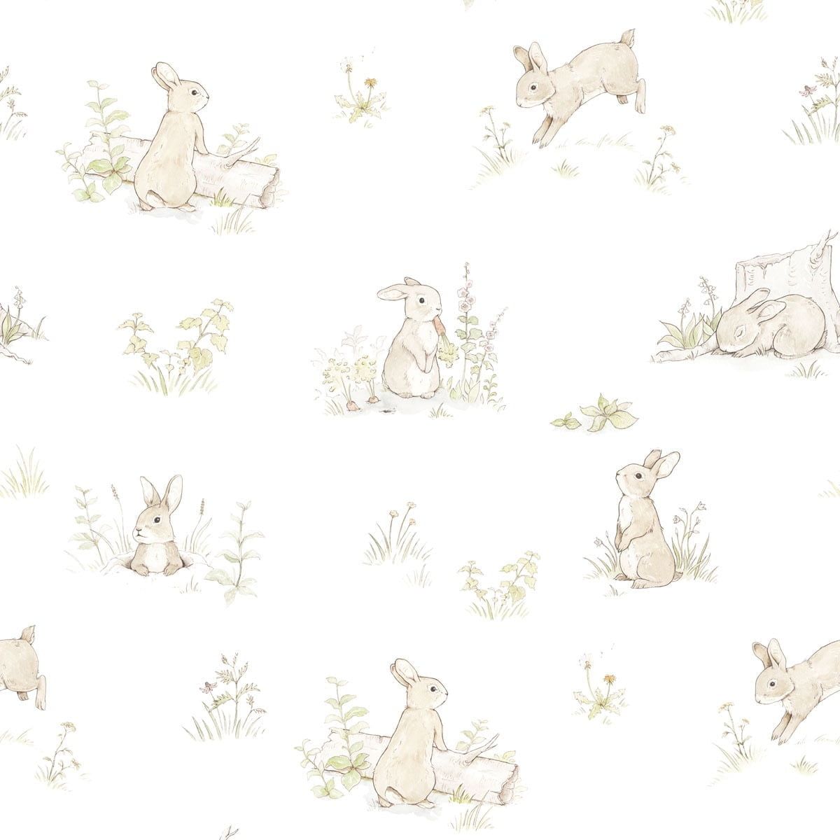 Rabbit Day Classic Wallpaper