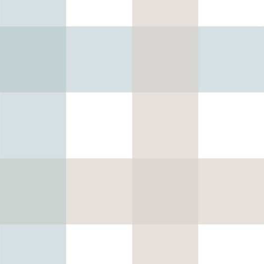 Provence check beige blue big Wallpaper