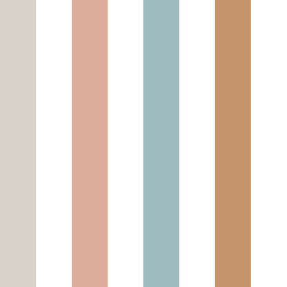 Portofino Colour Stripes Wallpaper
