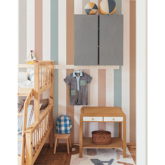 Portofino Colour Stripes Wallpaper