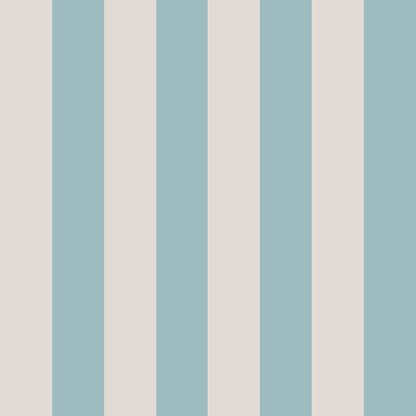 Portofino Stripes Blue Wallpaper