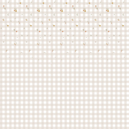 Boho Check Wallpaper