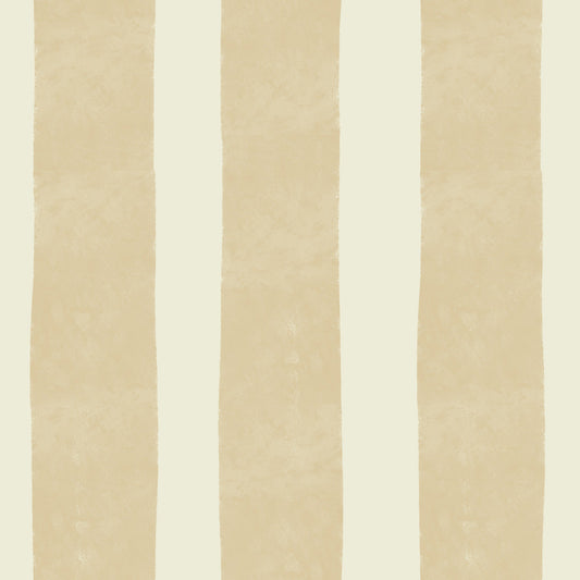 Stripes Draw Beige Wallpaper