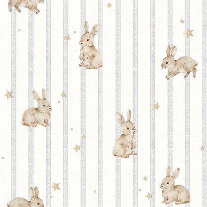 Rabbits hearts Wallpaper