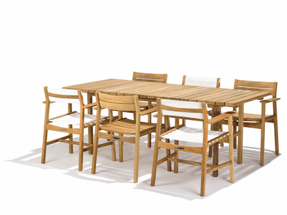 Djurö dining table and armchairs