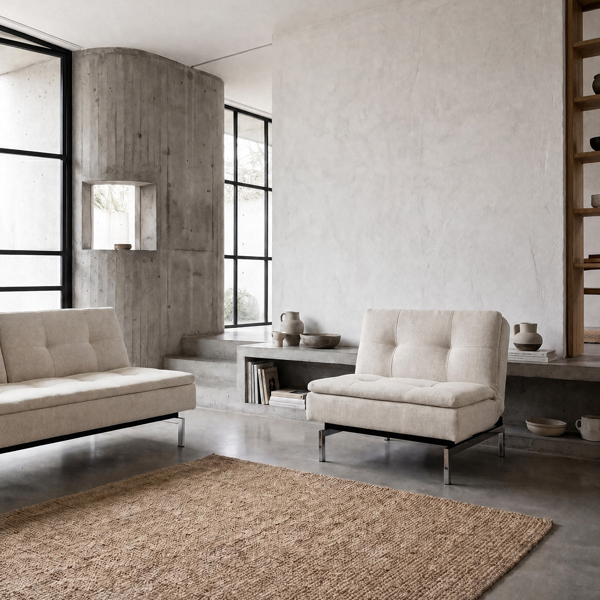 DUBLEXO Chair Chrome by Innovation Living, interior