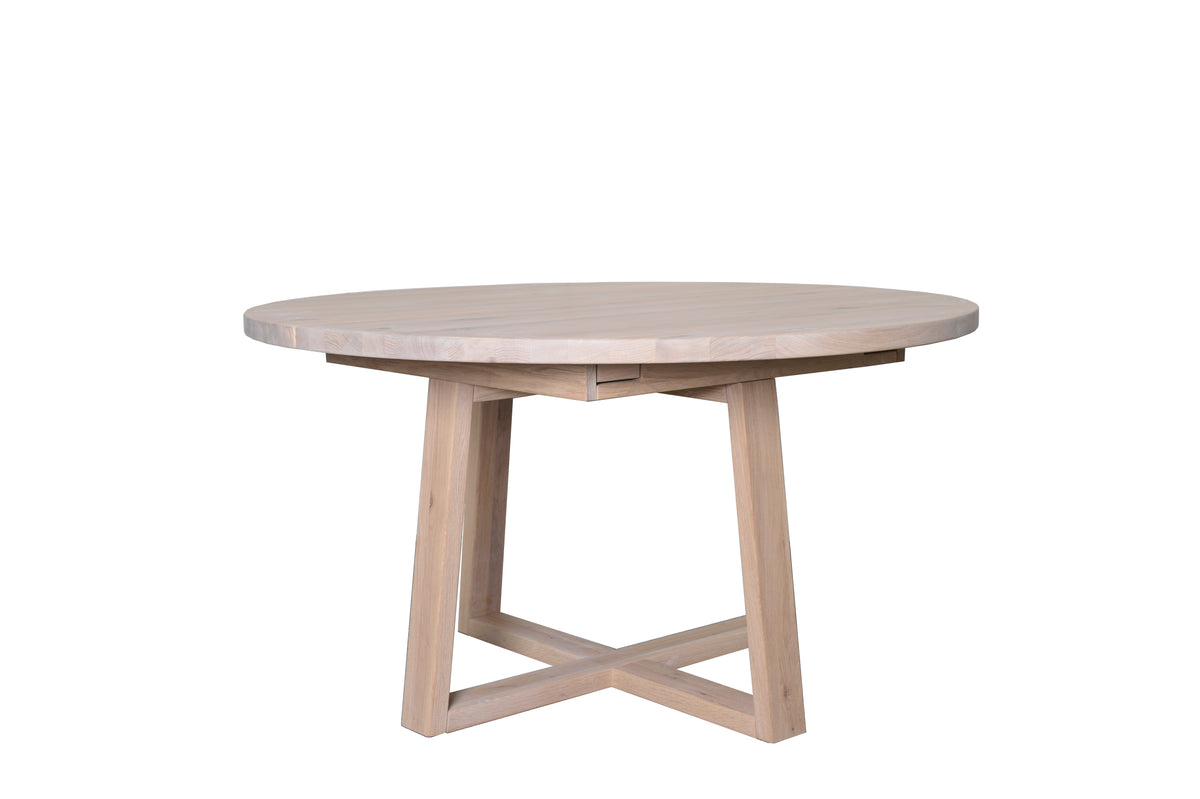 CASØ EMBLA Dining Table with Wooden Base Ø140CM